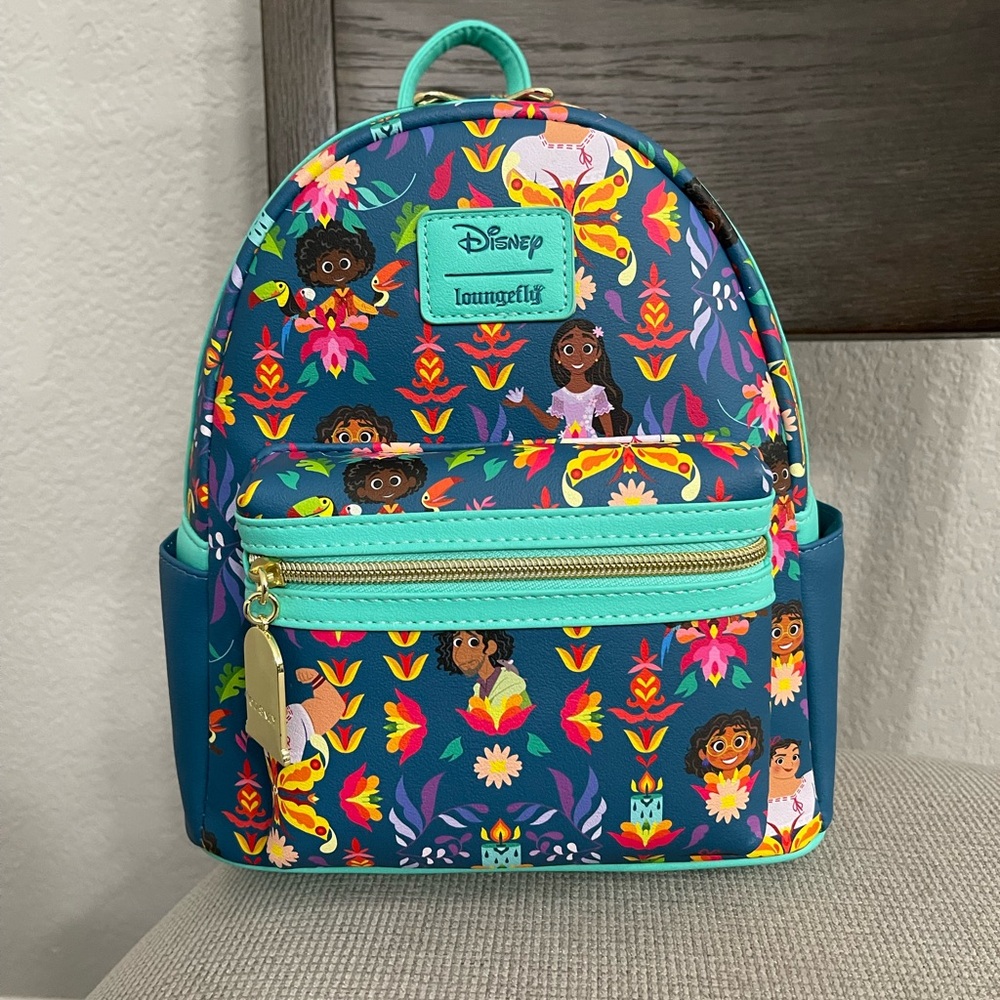 Loungefly Disney Encanto Familia Madrigal Glow-in-the-Dark Mini Backpack